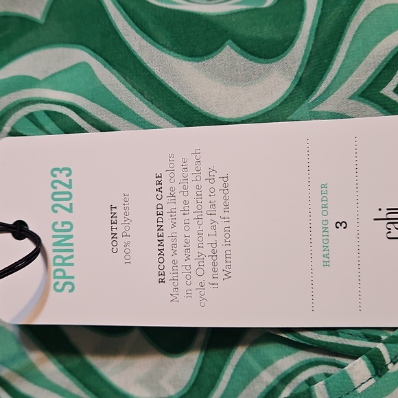 NWT CAbi Scroll Top - Picture 8 of 10